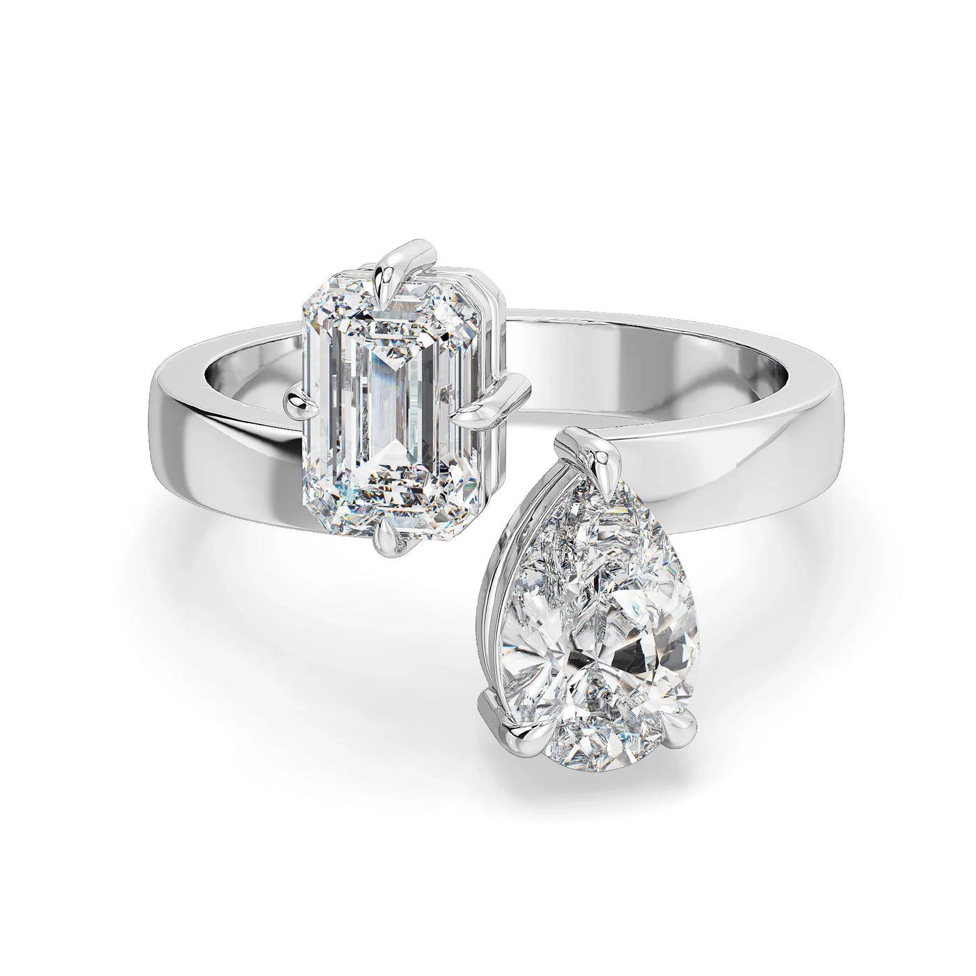 Twin Radiance Lab Grown Diamond Ring