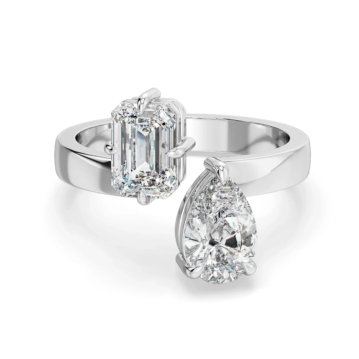 Twin Radiance Lab Grown Diamond Ring 9KT