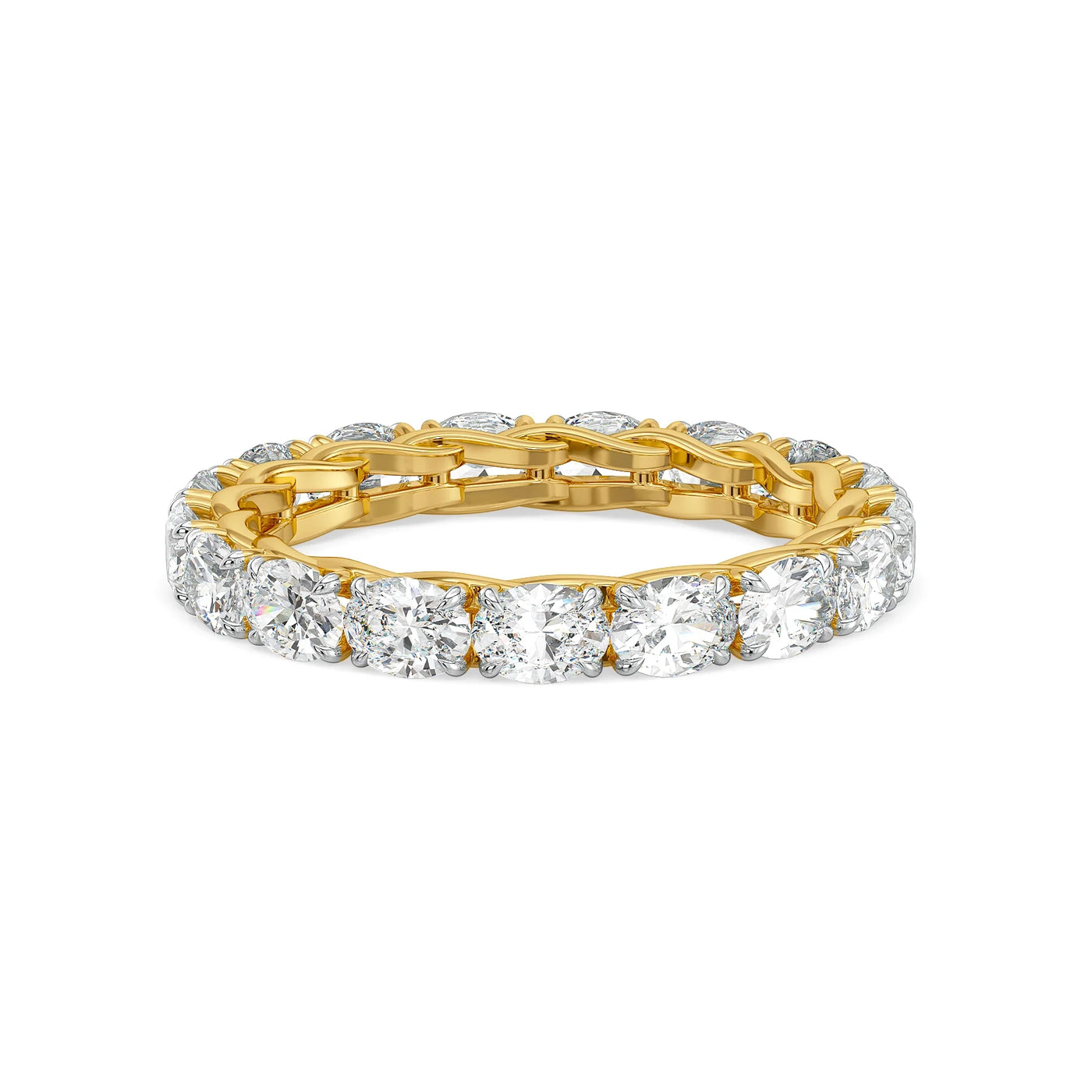 Oval Orchard Lab Grown Diamond Band