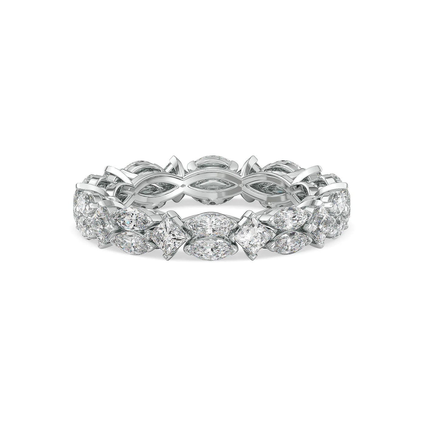Empress Trinity Lab Grown Diamond Ring