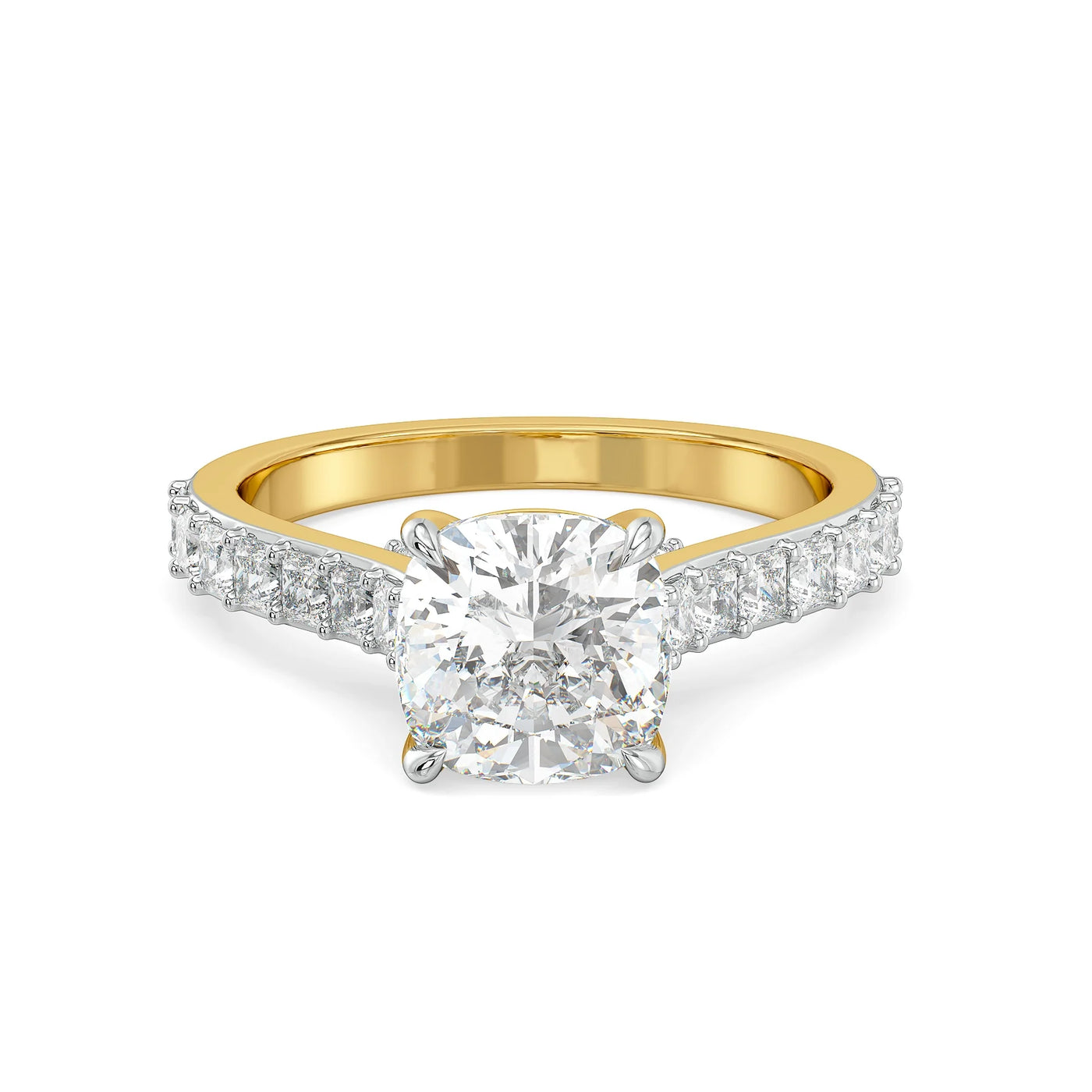 Icon Cushion Lab Grown Diamond Ring