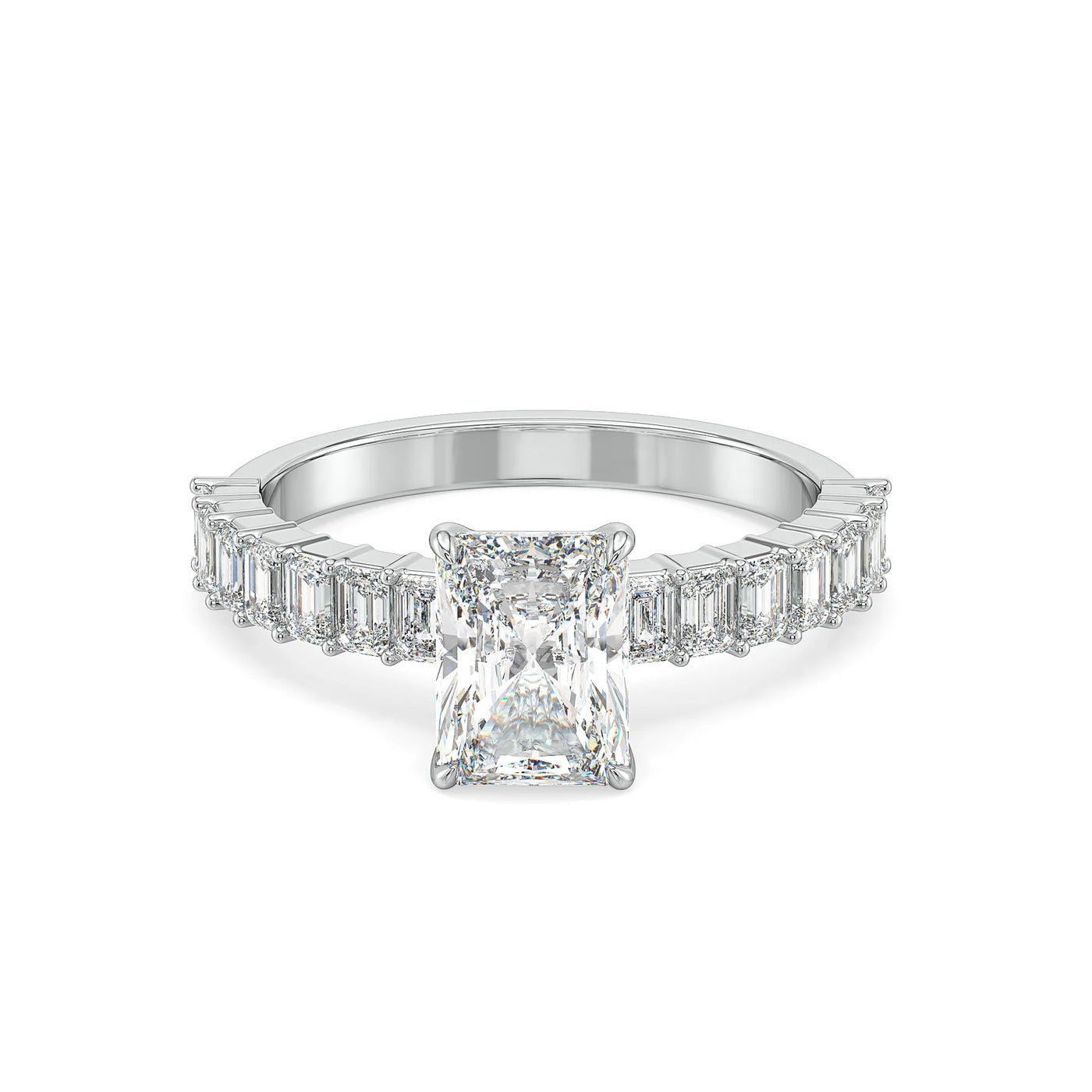 Emerald Edge Lab Grown Diamond Ring