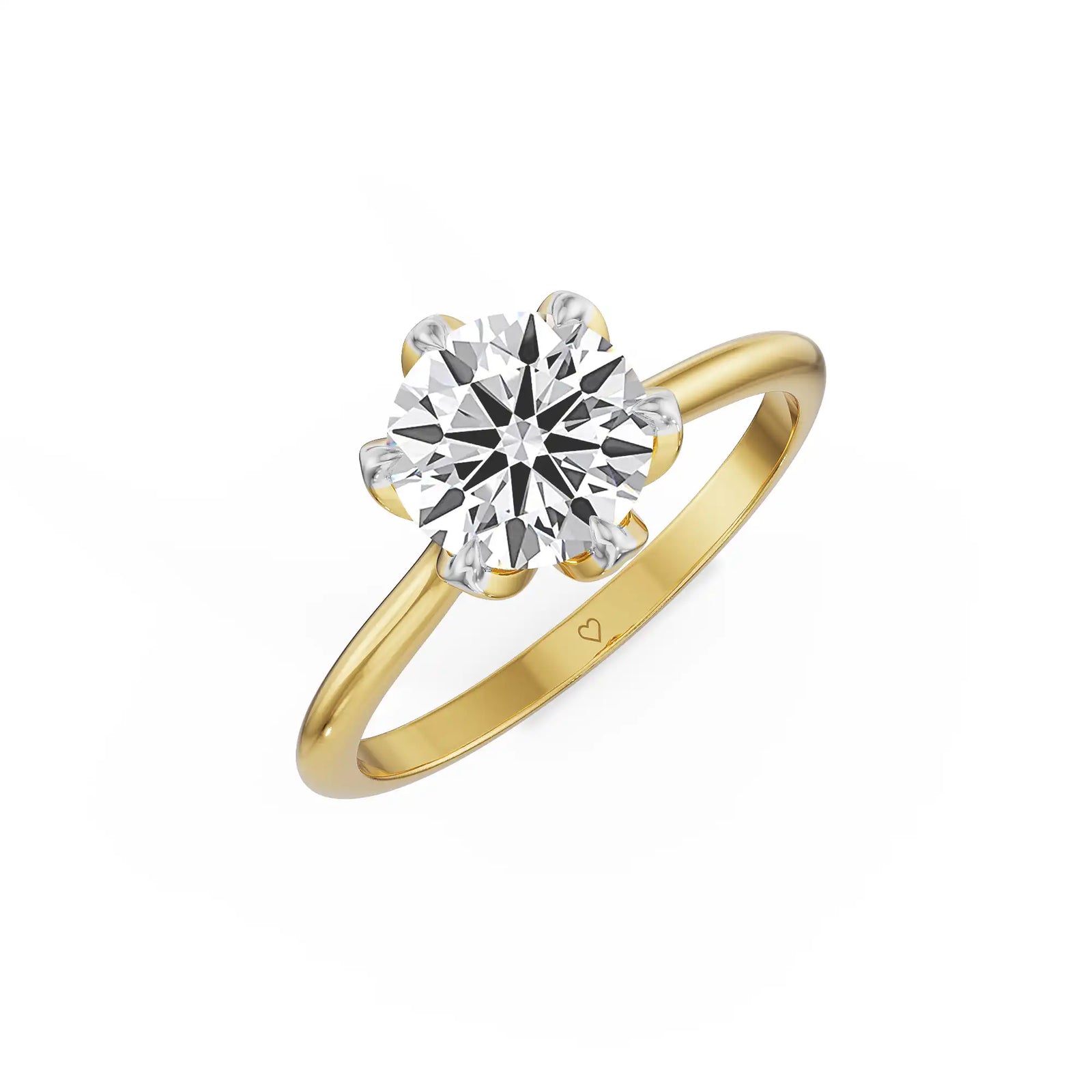 Eternal Bouquet Hearts & Arrows Lab Grown Diamond Ring
Top view