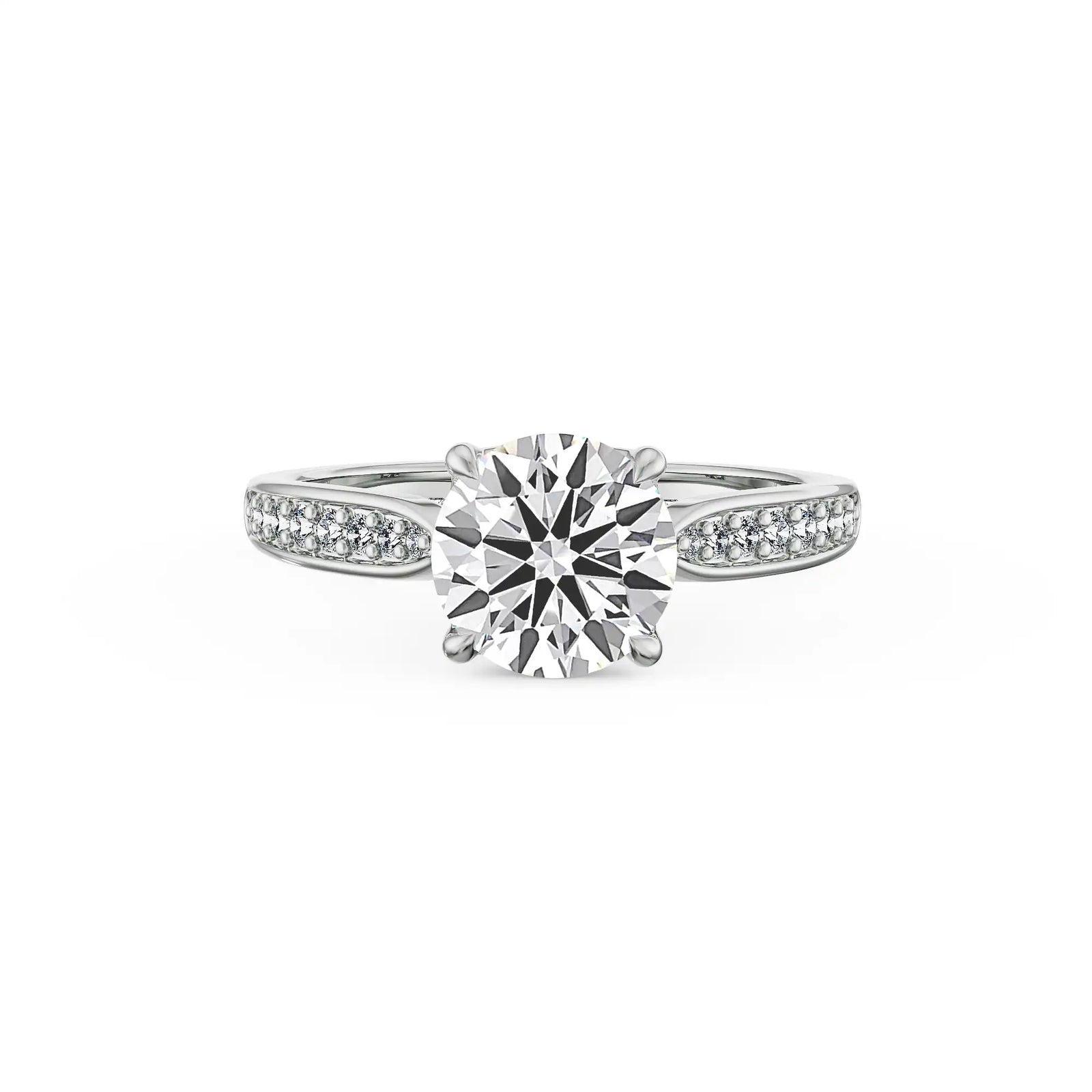 Lumina Hearts & Arrows Lab Grown Diamond Ring
Front view