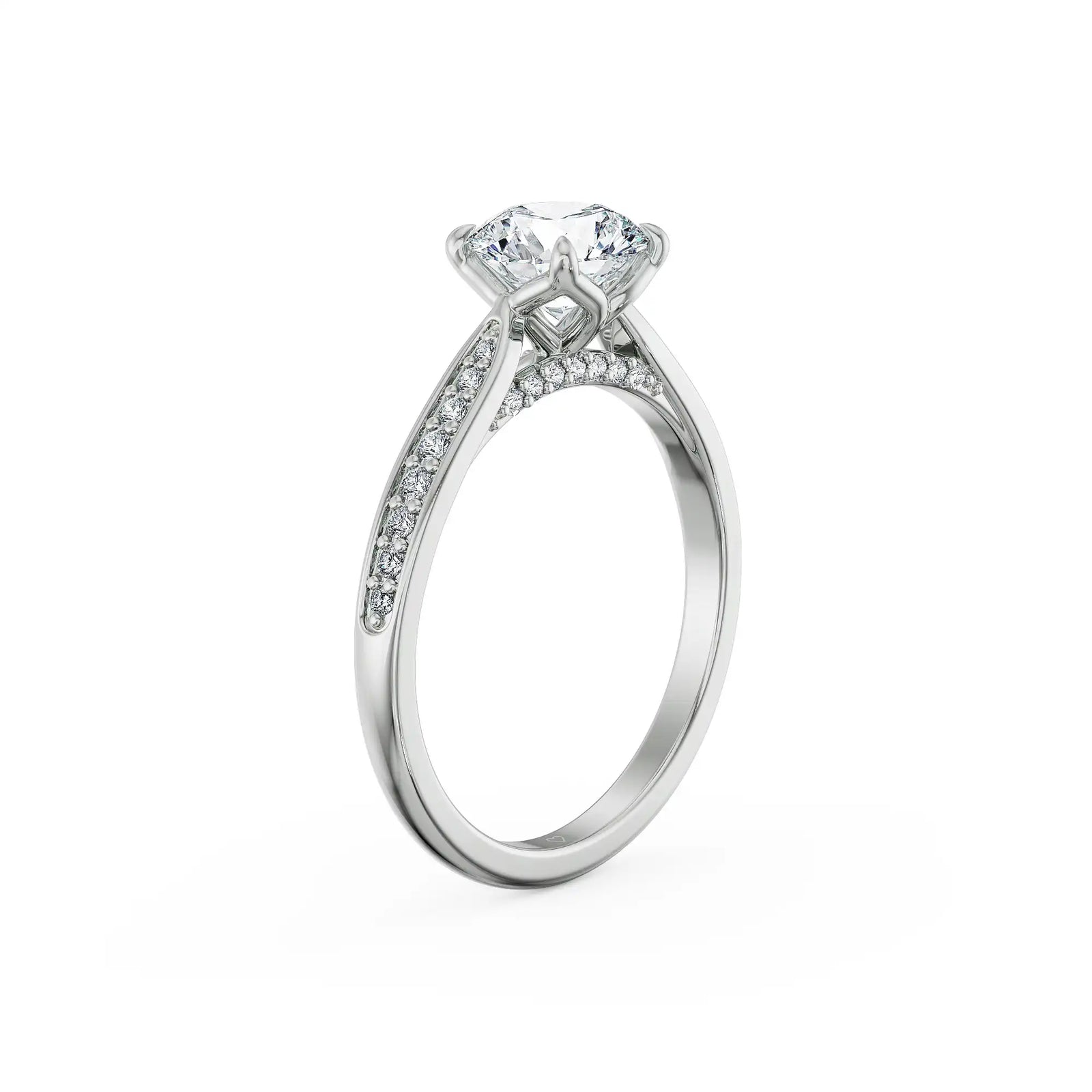 Lumina Hearts & Arrows Lab Grown Diamond Ring
Back view