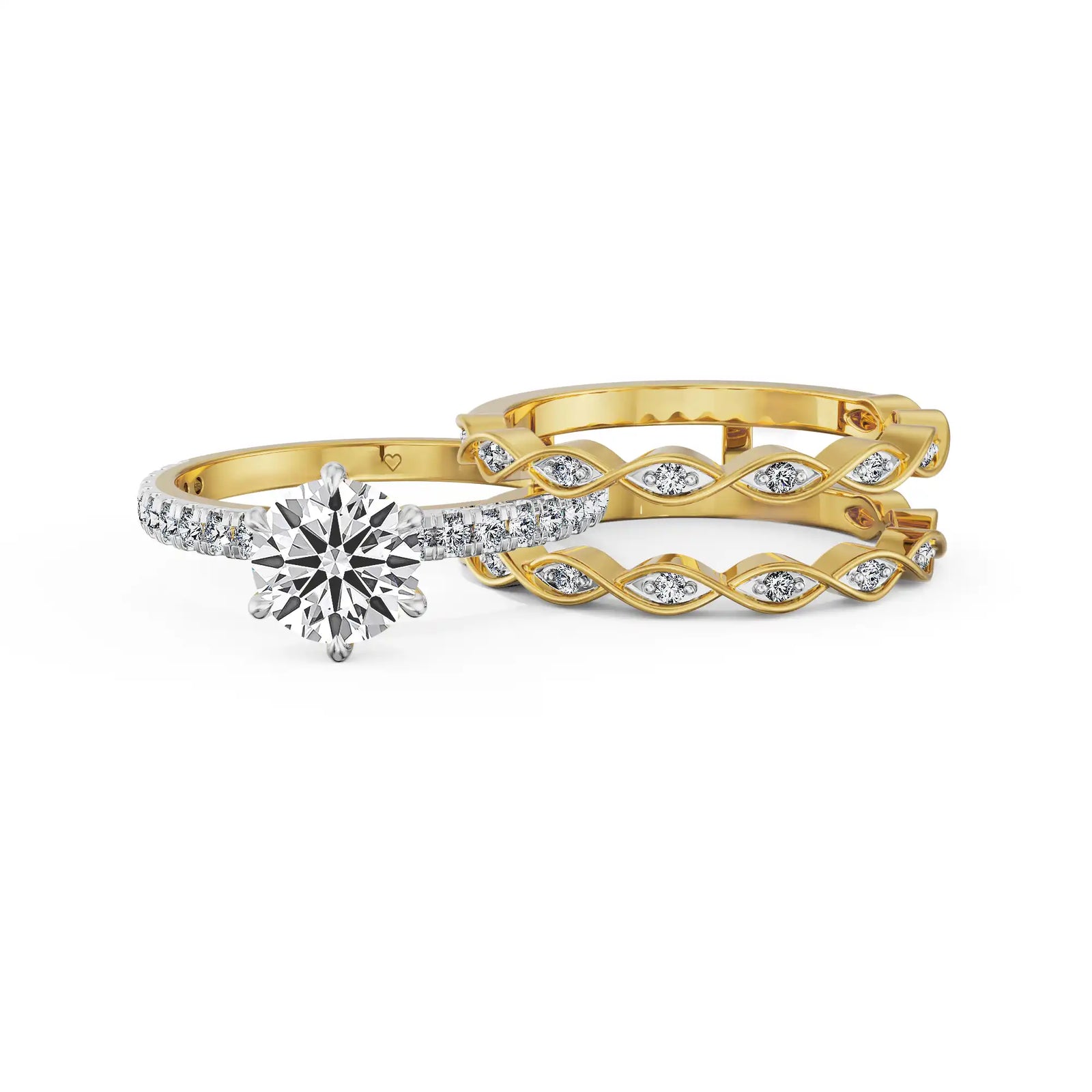 Twinkle Trail Hearts & Arrows Lab Grown Diamond Ring
Prospective view