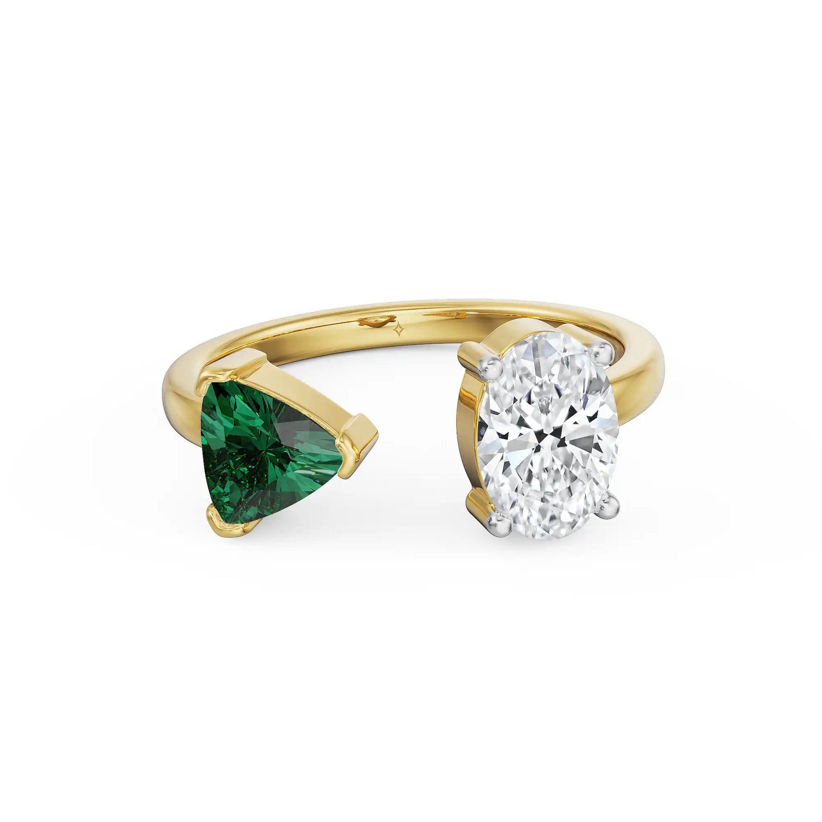 Curve Crush Lab Grown Diamond Ring
Front View