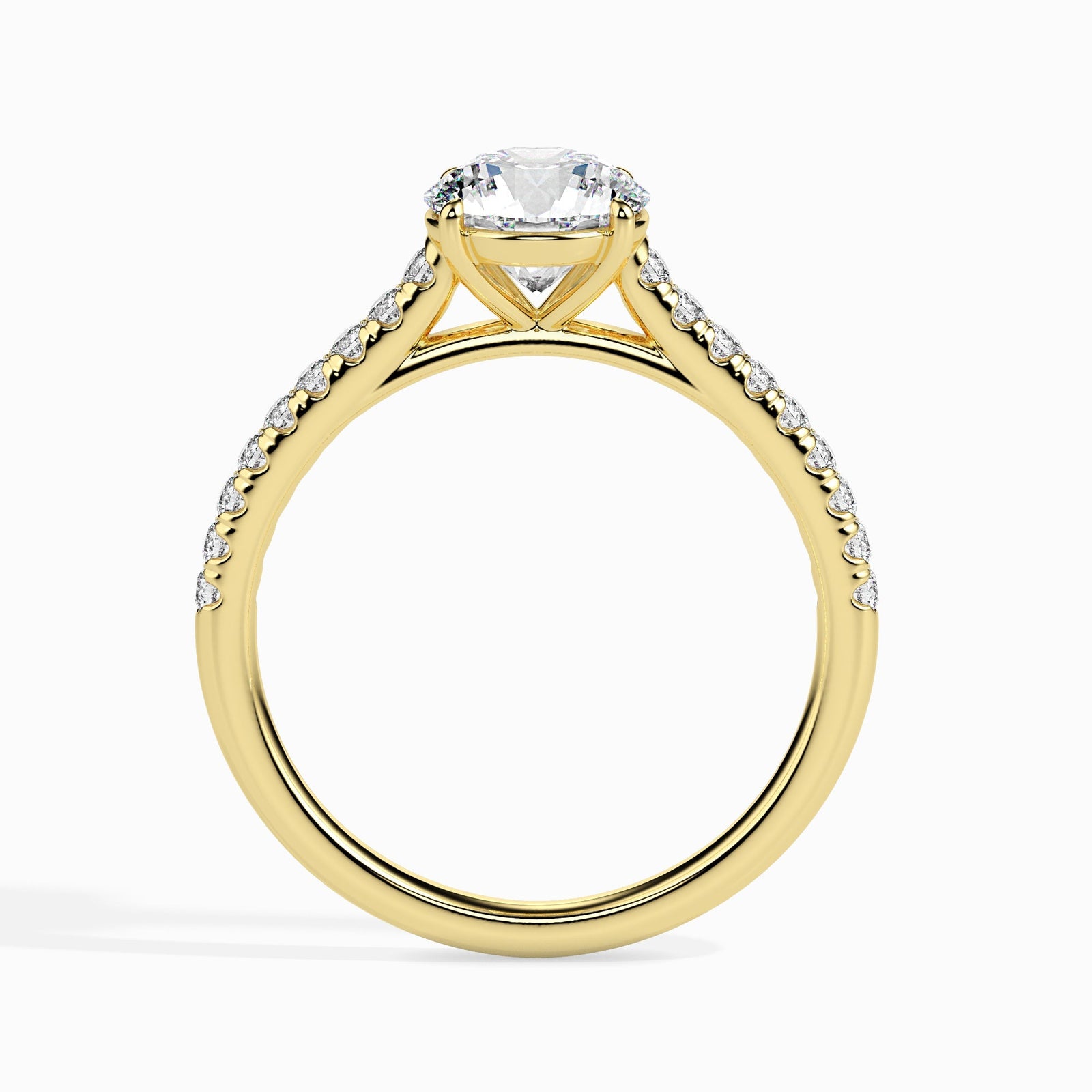 Sparkling Solitaire Diamond Ring_in-stock