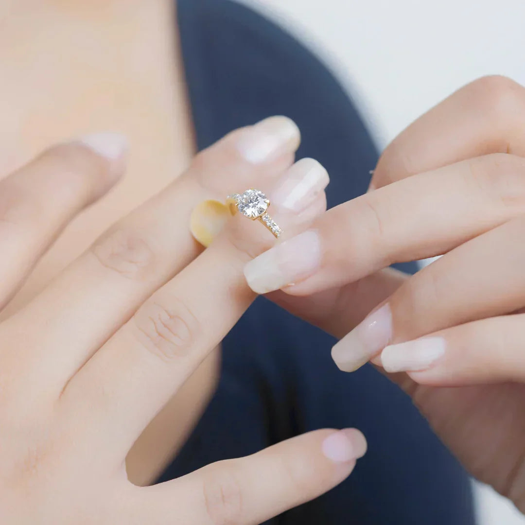 Sparkling Solitaire Diamond Ring_in-stock