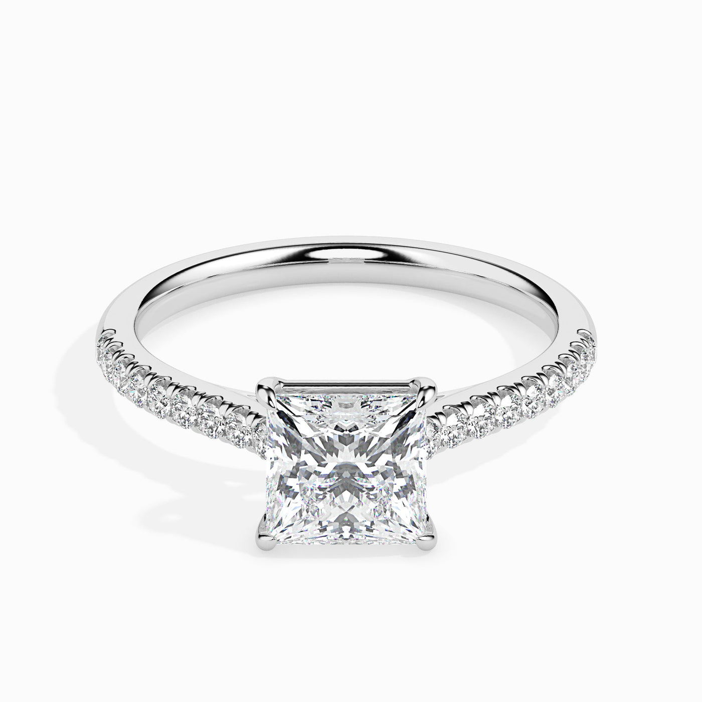 Princess Cut Solitaire Ring