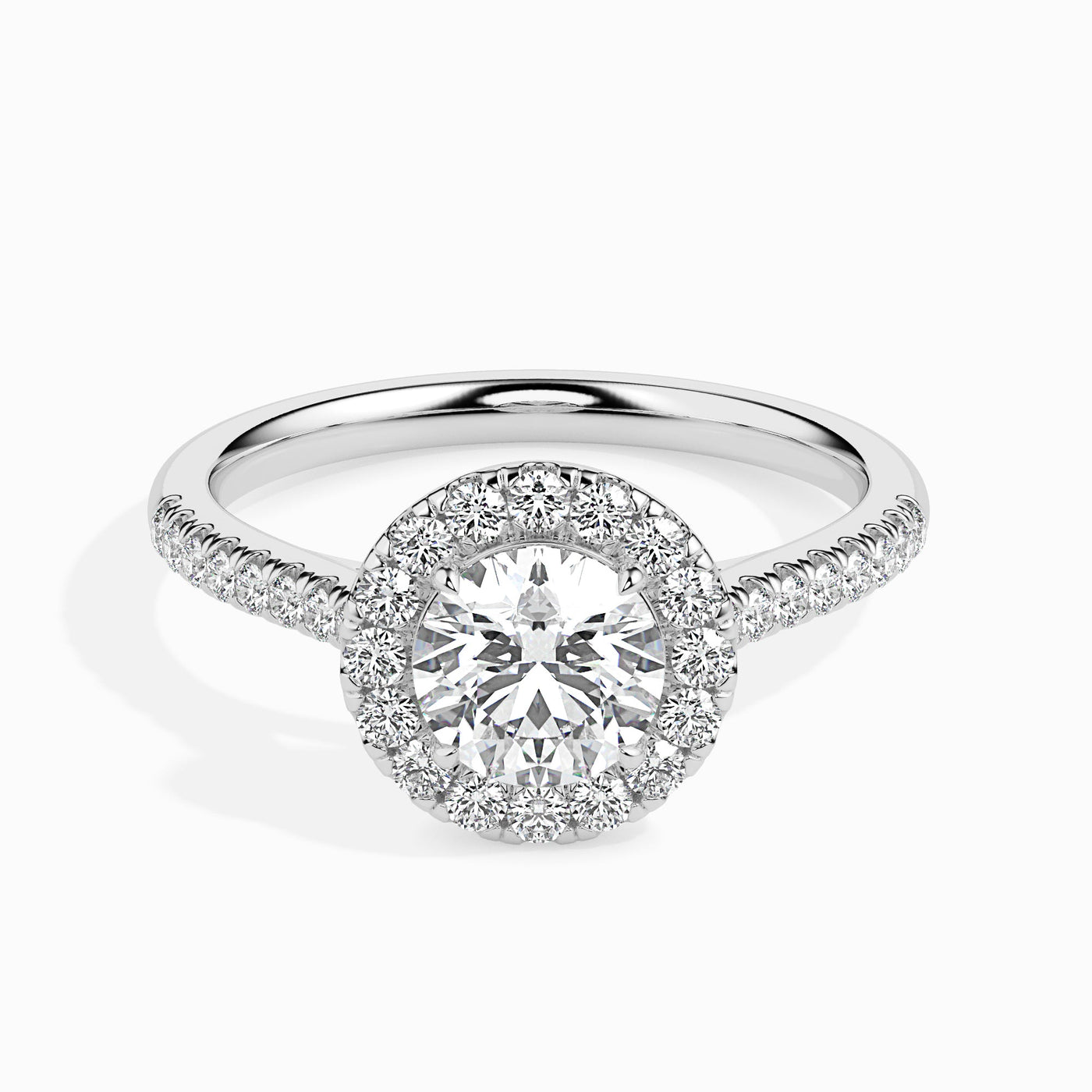 Lab-Grown Queen Solitaire Diamond Ring