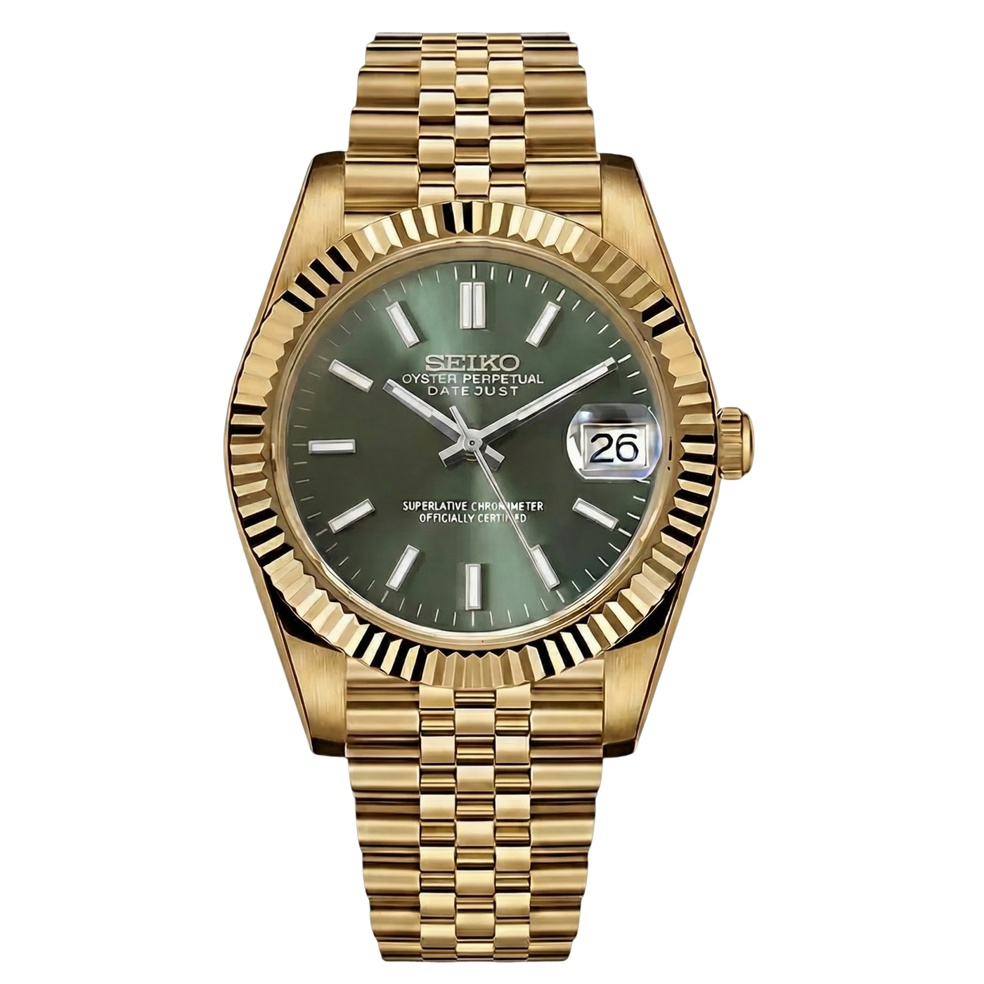 Seiko Mod Datejust Mint Green Available On Pre Order
