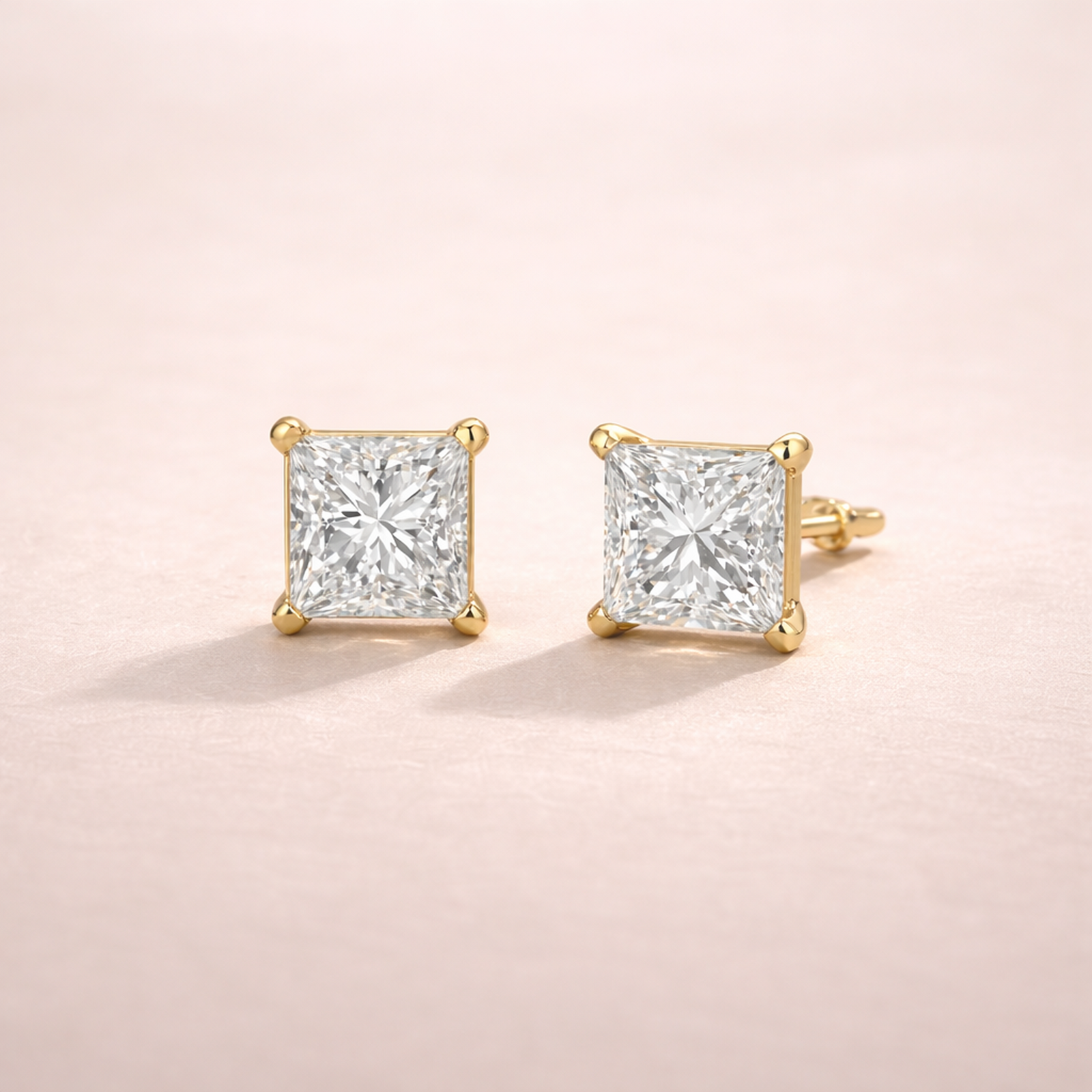 Sovereign Princess Diamond Studs