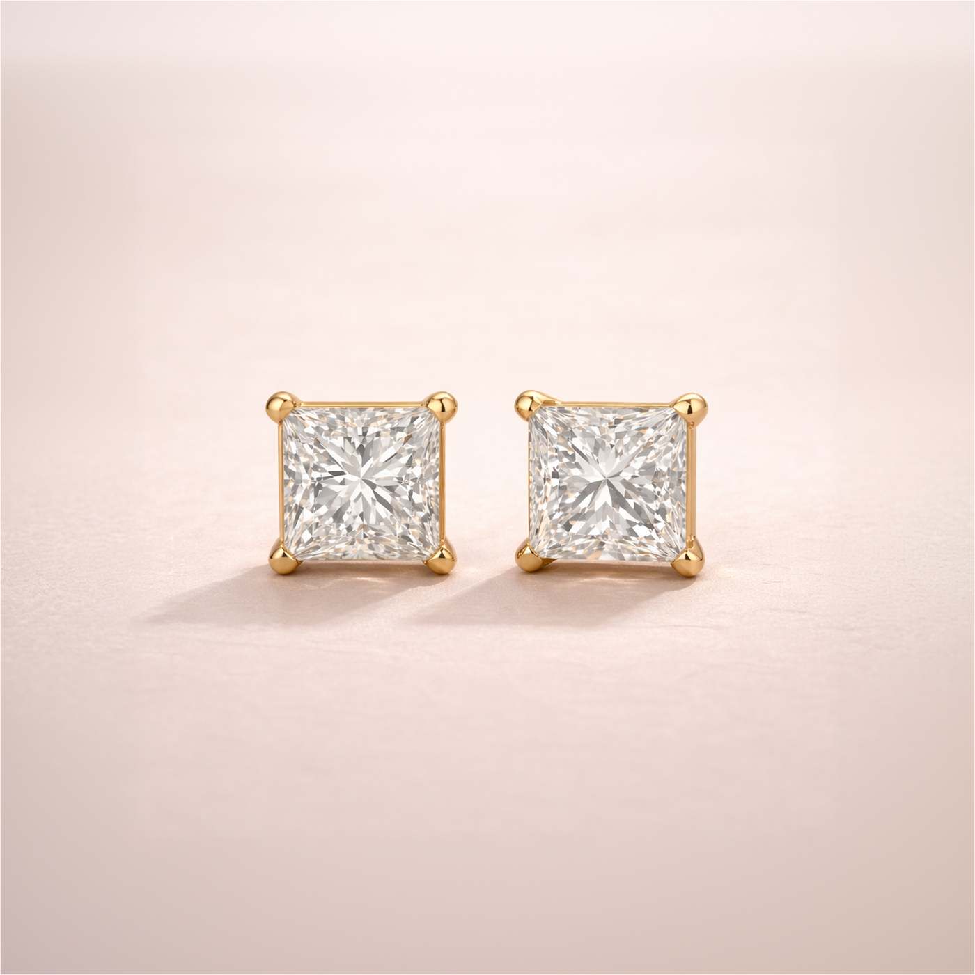 Sovereign Princess Diamond Studs