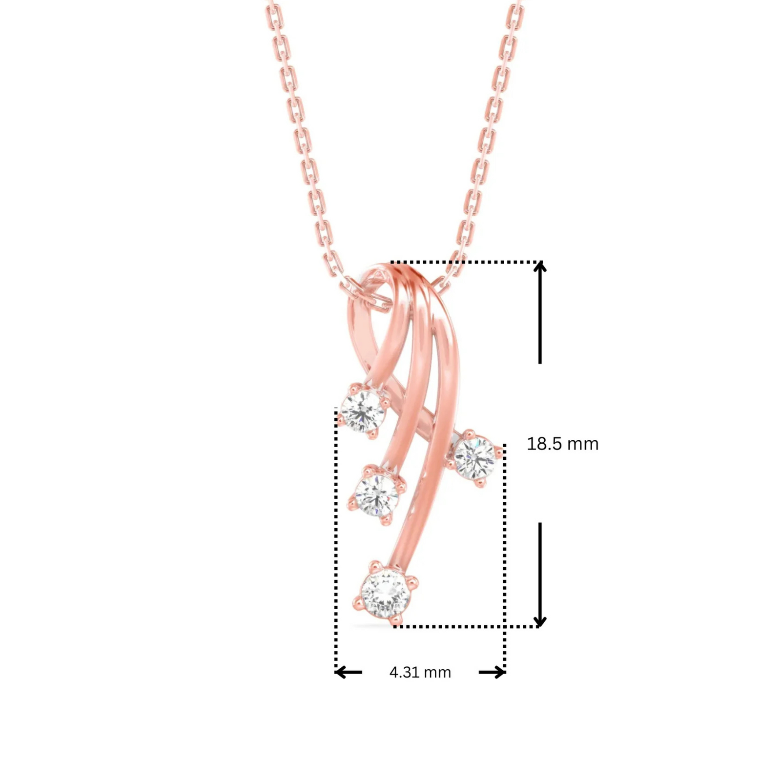 Eternal Charm Lab Grown Diamond Pendant_in-stock