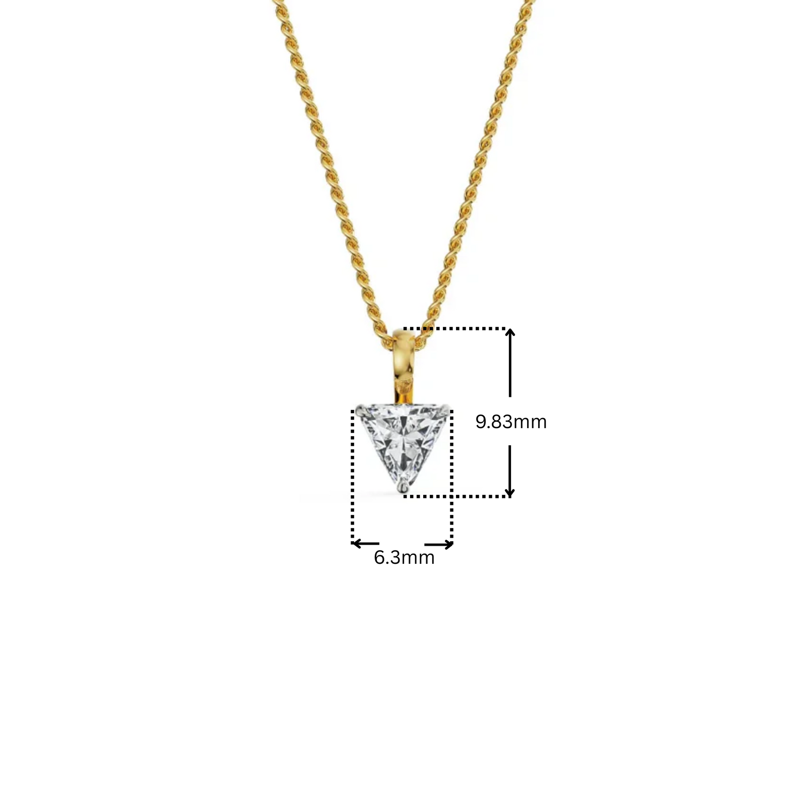 0.5 CT Trillion Diamond Pendant_in_stock