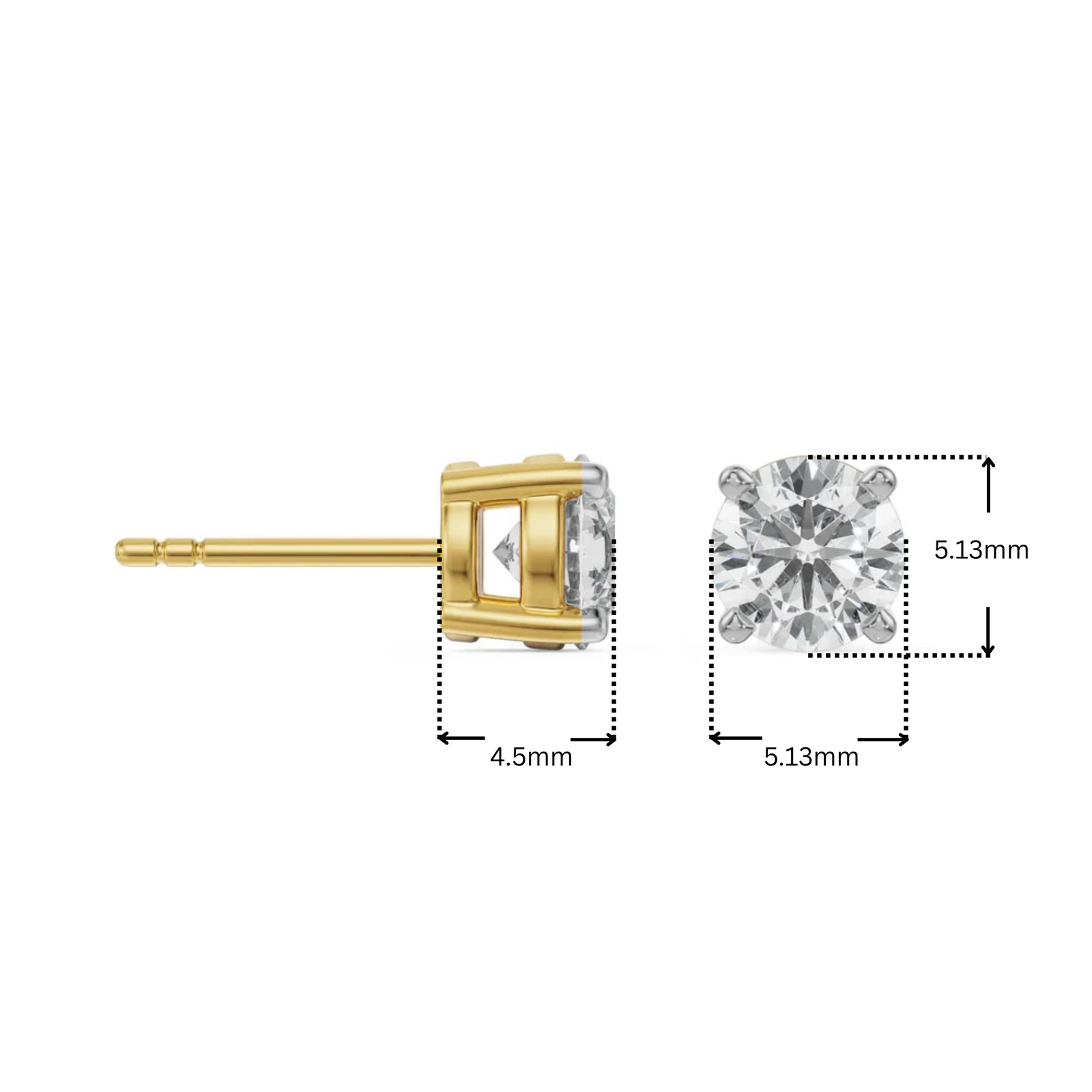 0.5 CT Stunning Diamond Studs_in_stock